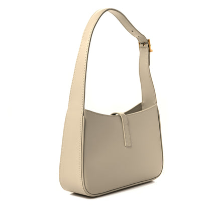Saint Laurent Smooth Calfskin Le 5 A 7 Hobo Blanc Vintage 3 of 8