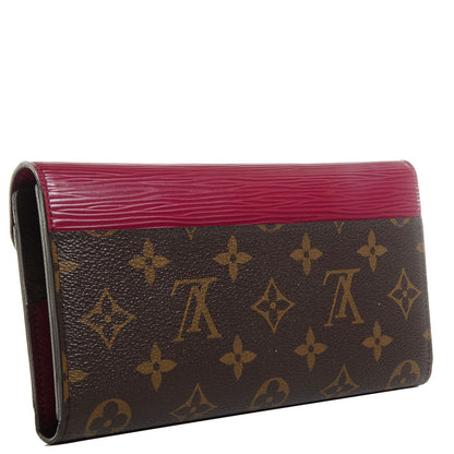 Louis Vuitton Monogram Epi Marie-Lou Long Wallet Fuchsia 3 of 7
