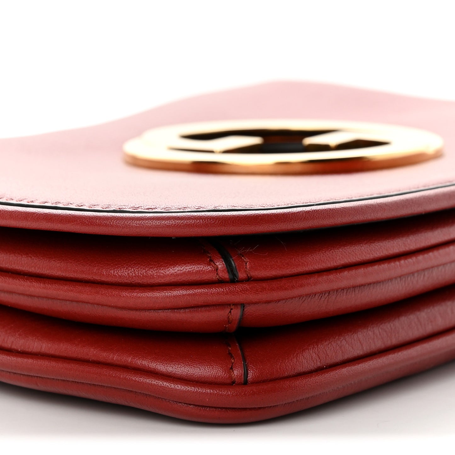 Roxy Calfskin Web Mini Blondie Shoulder Bag Blondie Red