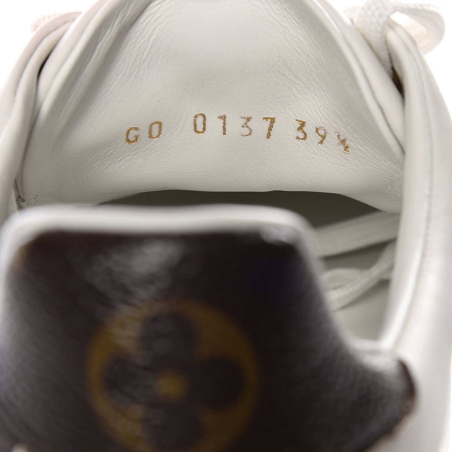 Louis Vuitton Calfskin Monogram Frontrow Sneaker 39.5 White 8 of 11