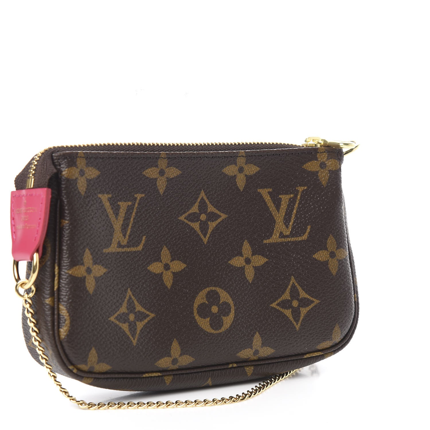 Louis Vuitton Monogram 2020 Christmas Animation Roller Coaster Mini Pochette Accessories Pivoine 2 of 8
