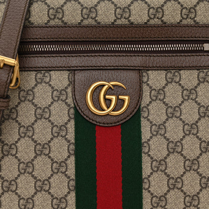 Gucci GG Supreme Monogram Web Small Ophidia Messenger Bag Brown 8 of 11