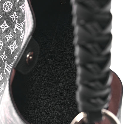 Louis Vuitton Mahina Carmel Hobo PM Black 5 of 9