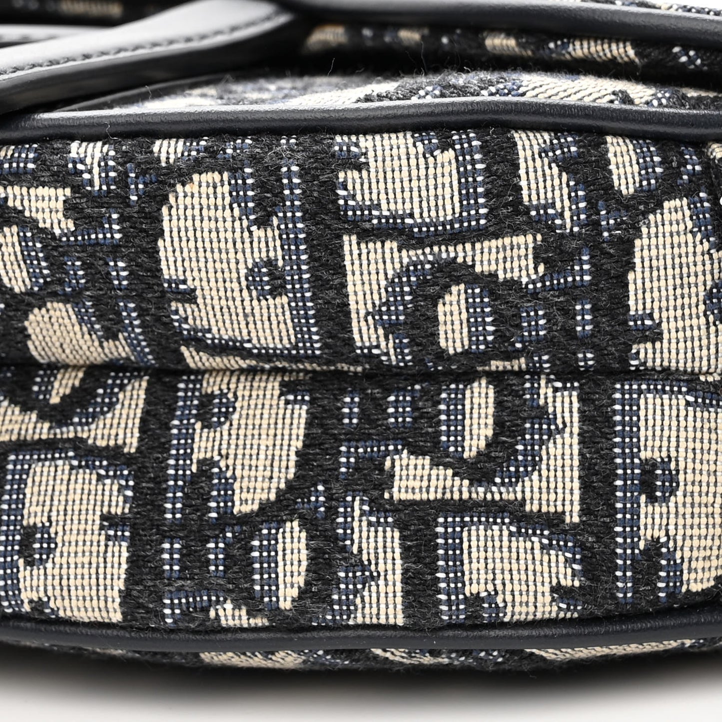 Oblique Mini Saddle Bag Blue