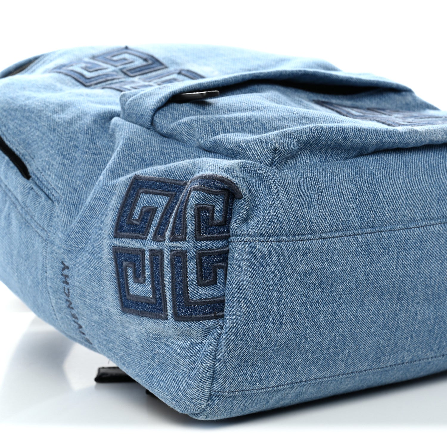 Givenchy Essential U Denim Backpack Blue 8 of 9