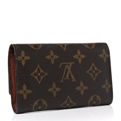 Louis Vuitton Monogram Porte-Monnaie Tresor Wallet 3 of 10