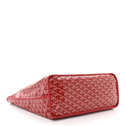 Goyard Goyardine Reversible Anjou PM Red 6 of 23