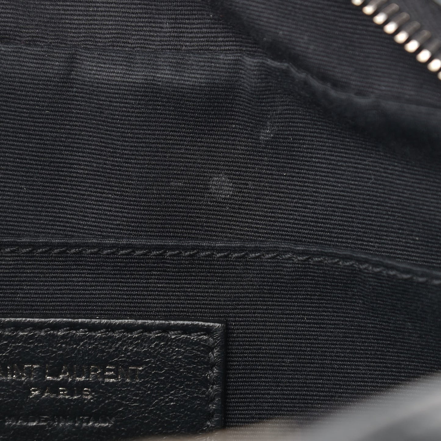 Calfskin Matelasse Monogram Lou Camera Bag Black