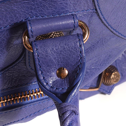 Balenciaga Agneau Giant 21 Rose Gold Hardware Part Time Bleu Lavande 7 of 11