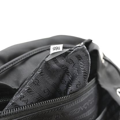 Prada Nylon Vela Medium Backpack Black 8 of 11
