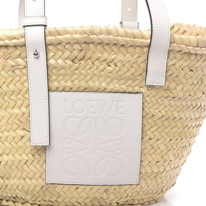 Loewe Raffia Basket Tote Bag Natural White 10 of 11