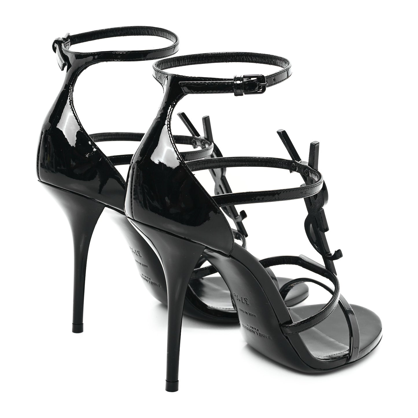 Patent Cassandra 100 Sandals 37.5 Black