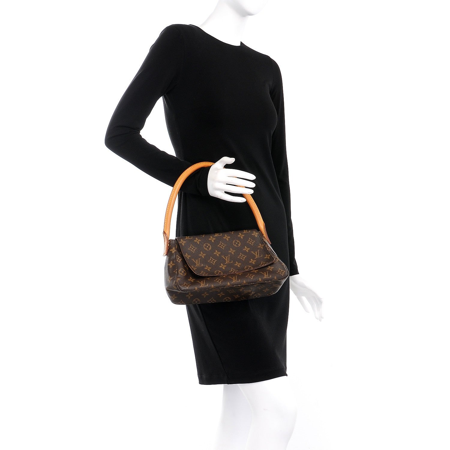 Louis Vuitton Monogram Mini Looping 2 of 10