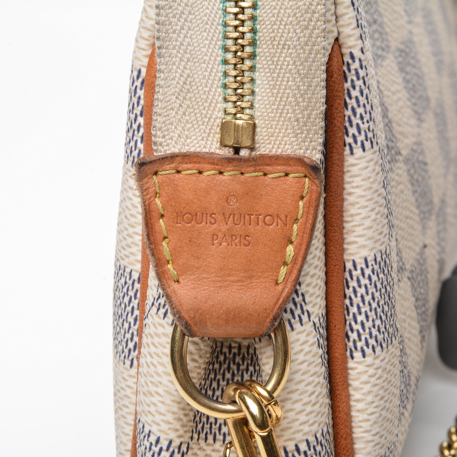 Louis Vuitton Damier Azur Eva Clutch 6 of 11