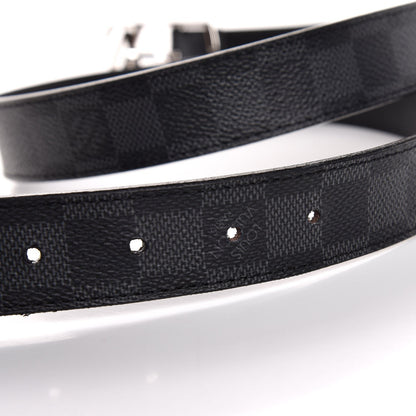 Louis Vuitton Damier Graphite 30mm Neogram LV Belt 100 40 6 of 10