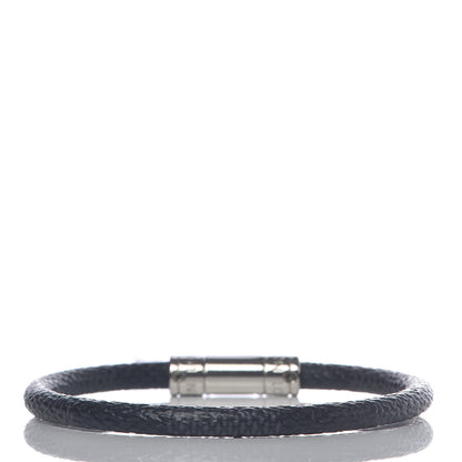 Louis Vuitton Damier Graphite Keep It Bracelet 19 3 of 5