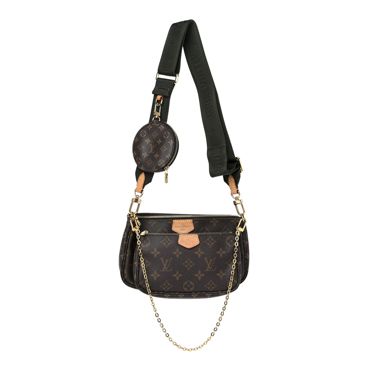Monogram Multi Pochette Accessories Kaki