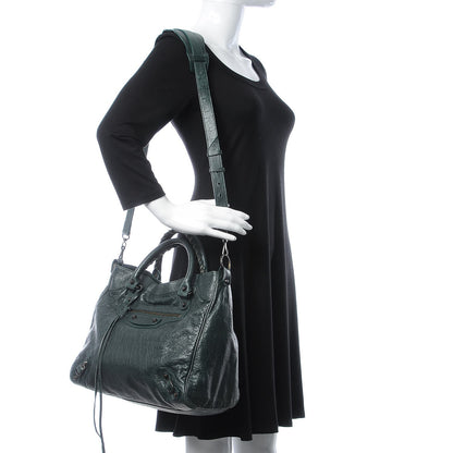 Balenciaga Agneau Classic Hardware Velo Poker Fonce 2 of 7