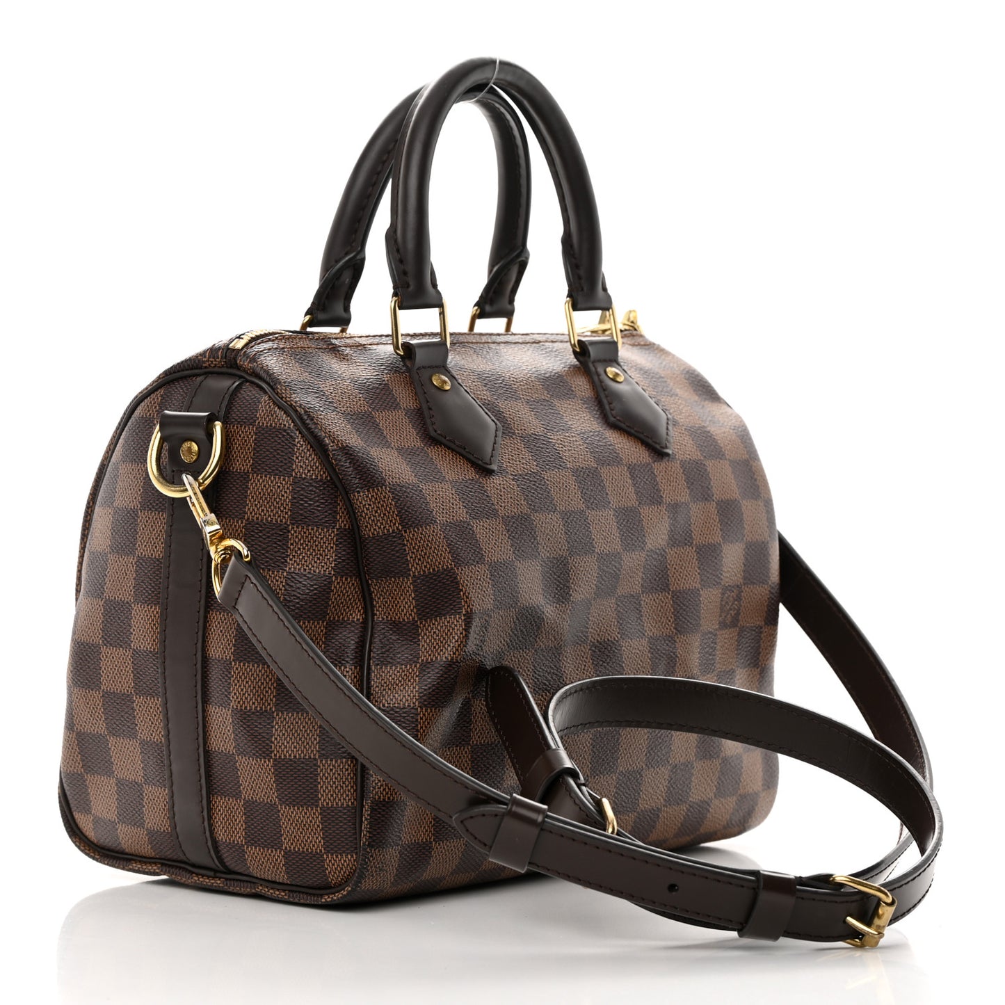 Damier Ebene Speedy Bandouliere 25