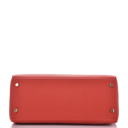 Hermes Togo Retourne Kelly 28 Geranium 7 of 37