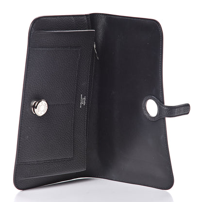 Hermes Togo Dogon Duo Wallet Black 5 of 9