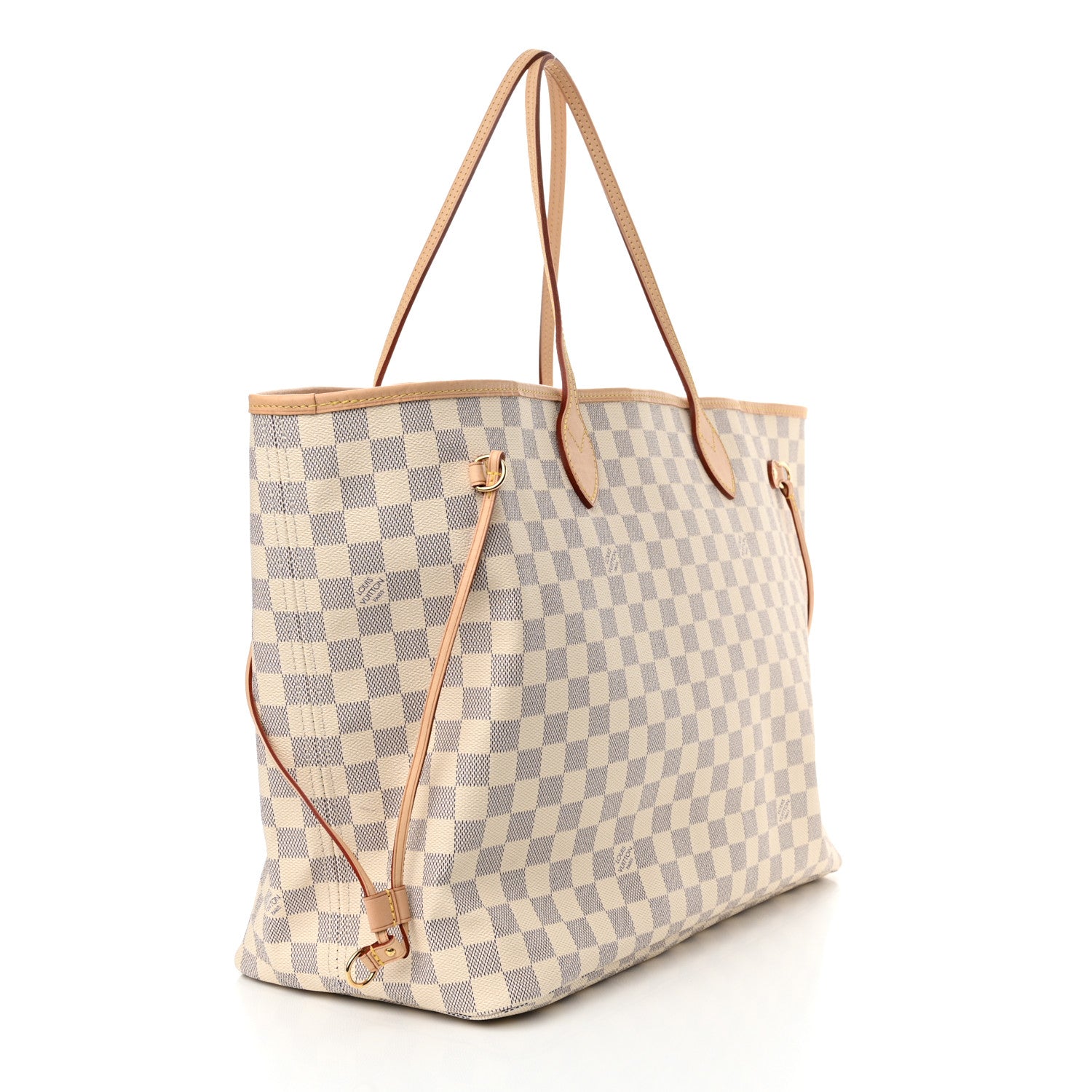 Louis Vuitton Damier Azur Neo Neverfull GM Rose Ballerine 3 of 11