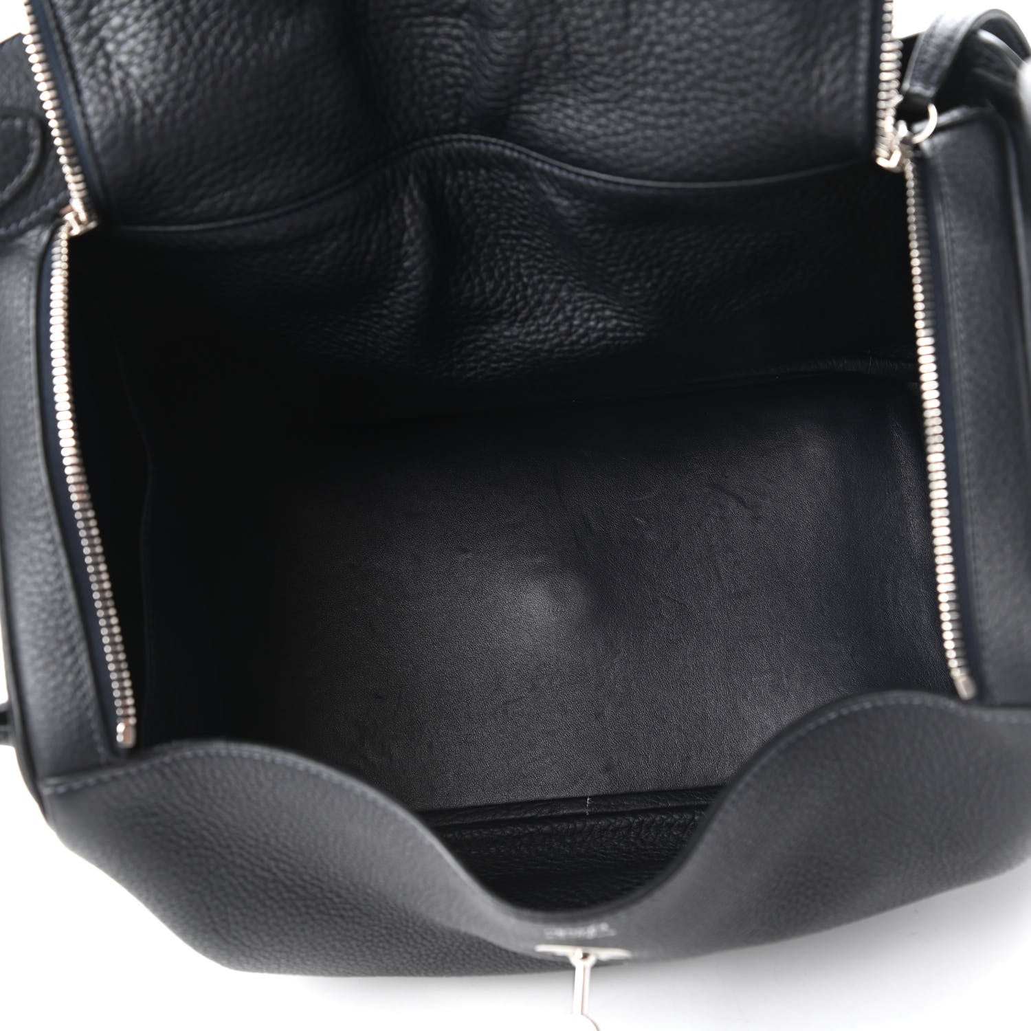 Hermes Taurillon Clemence Lindy 34 Indigo 5 of 9