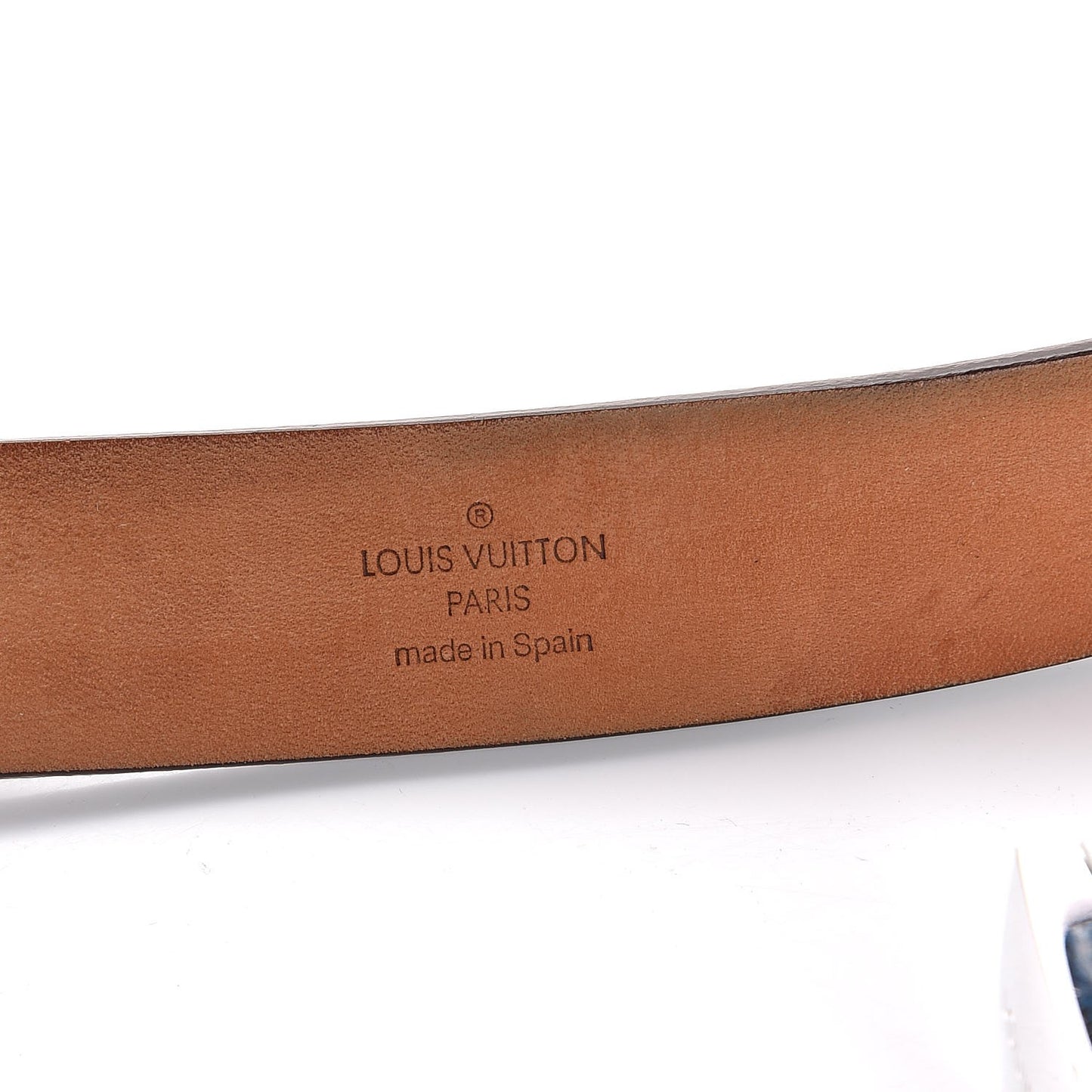 Monogram Ceinture Belt Silver 95 38
