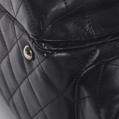 Chanel Calfskin Quilted Small Cambon Multipocket Reporter Black 10 of 10