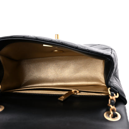 Chanel Lambskin Quilted Mini Pearl Crush Flap Black 5 of 9