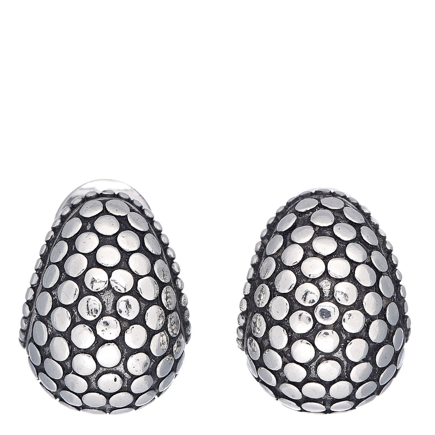 Sterling Silver Buddha Belly Dot Earrings