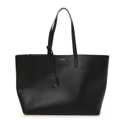 Saint Laurent Calfskin Large Shopping Tote Black 1 of 11