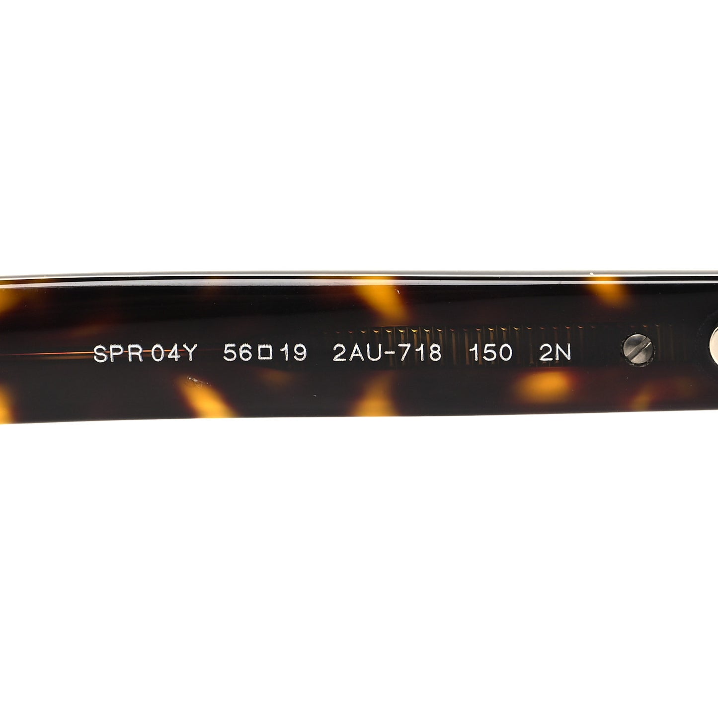 Acetate Square Sunglasses PR 04YS Tortoise