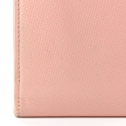 Chanel Grained Calfskin CC Button Wallet Pink 15 of 24