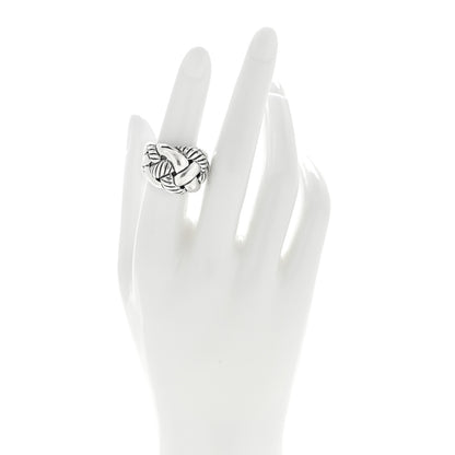 David Yurman Sterling Silver Belmont Curb Chain Ring 51 5.75 2 of 4