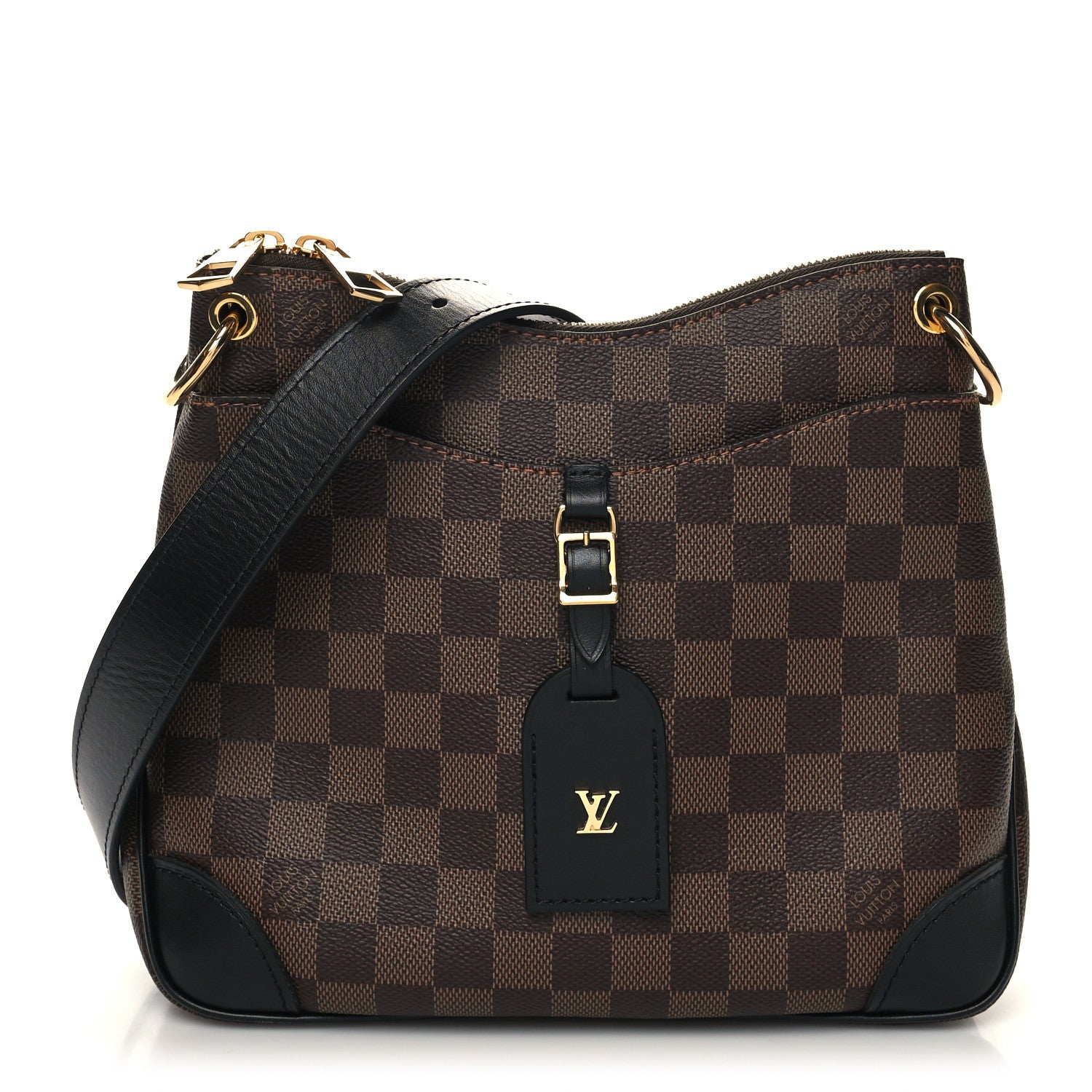 Louis Vuitton Damier Ebene Odeon PM Black 1 of 9