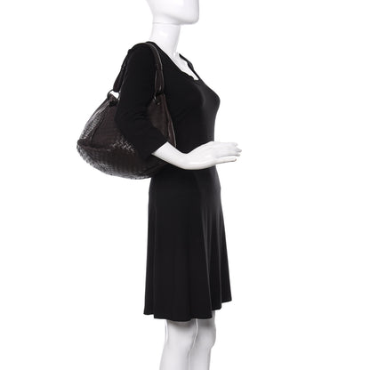 Bottega Veneta Nappa Intrecciato Aquilone Fortune Cookie Hobo Ebano 2 of 16