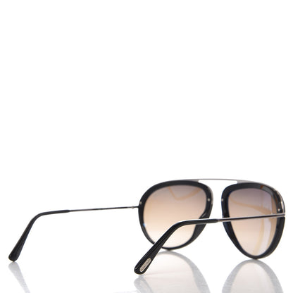 Tom Ford Stacy Aviator Sunglasses TF452 Black 4 of 8