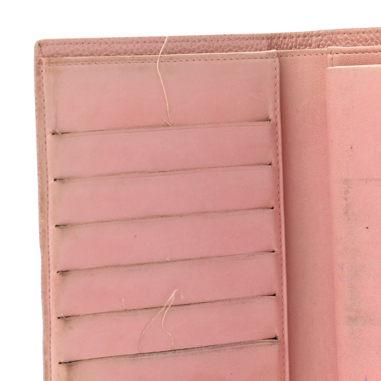 Chanel Caviar Timeless CC French Wallet Pink 9 of 14