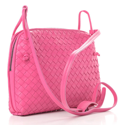 Bottega Veneta Nappa Intrecciato Nodini Bag Shock Pink 4 of 12