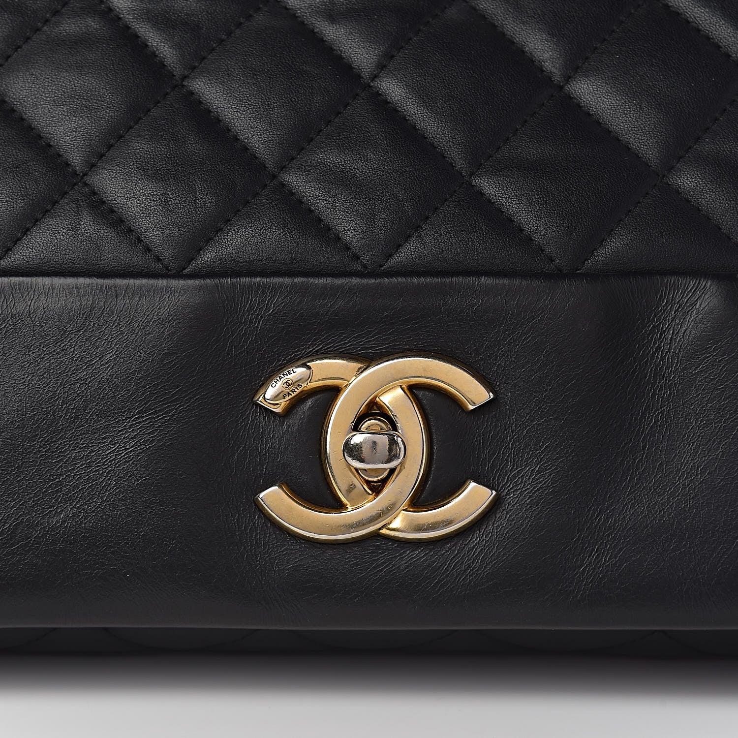 Chanel Calfskin Quilted Jumbo Soft Elegance Flap Black 16 of 16