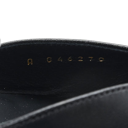 Chanel Lambskin Patent Cap Toe Crystal Enamel CC Mary Jane Slingback Flats 39.5 Black 9 of 10