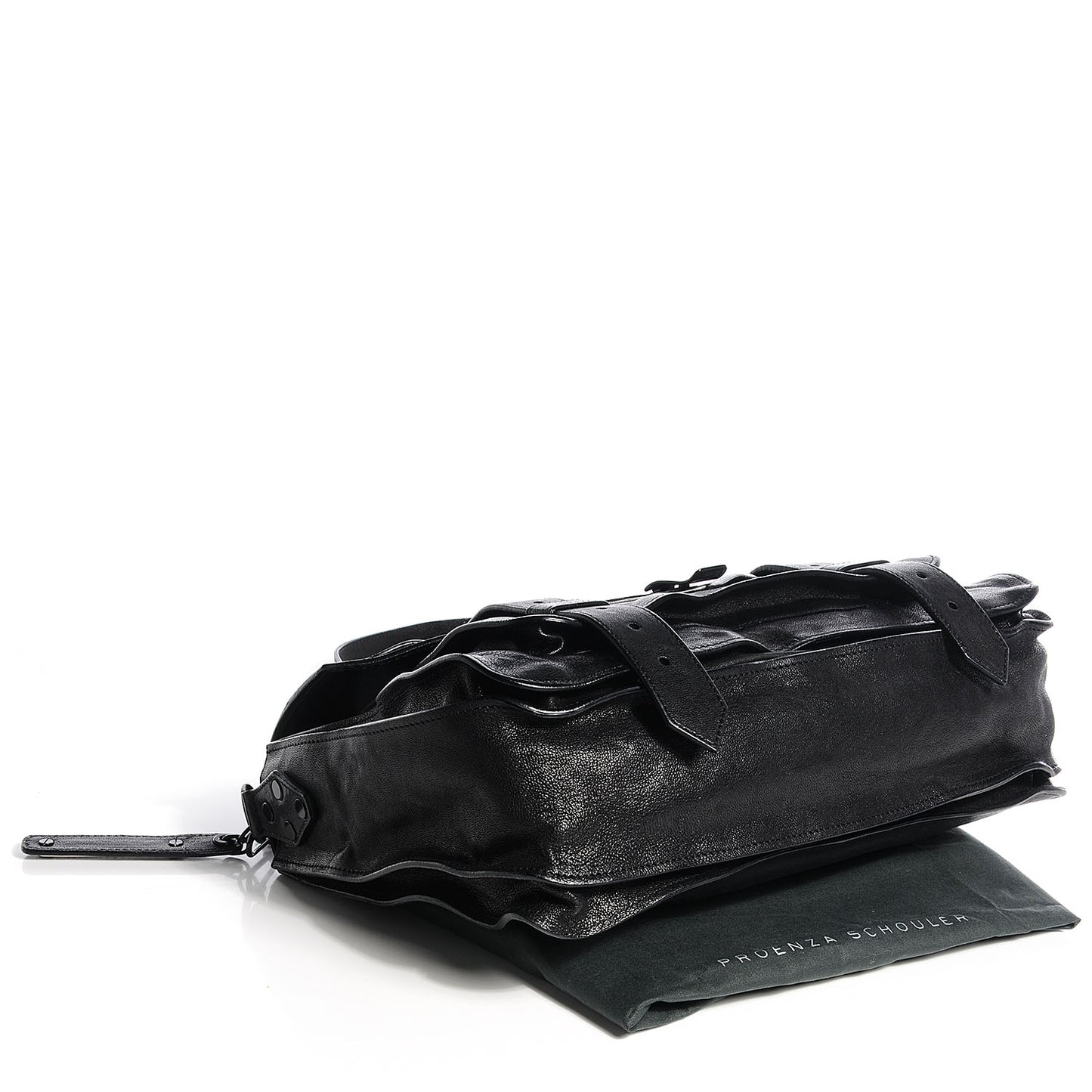 Lambskin PS1 Medium Satchel Black