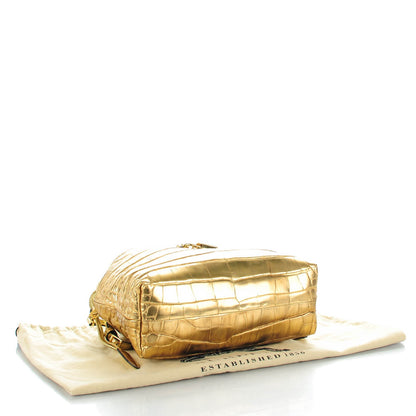 Burberry Alligator Little Crush Metallic Gold 4 of 10