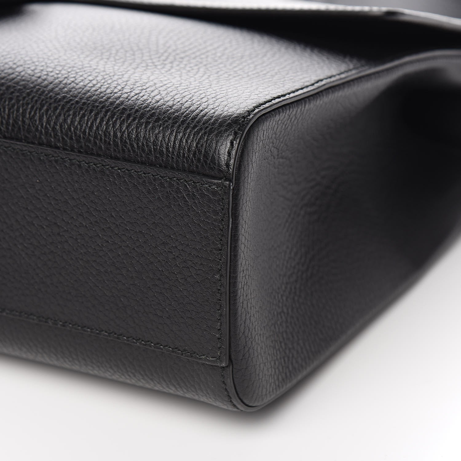 Gucci Calfskin GG Marmont Messenger Bag Black 9 of 10