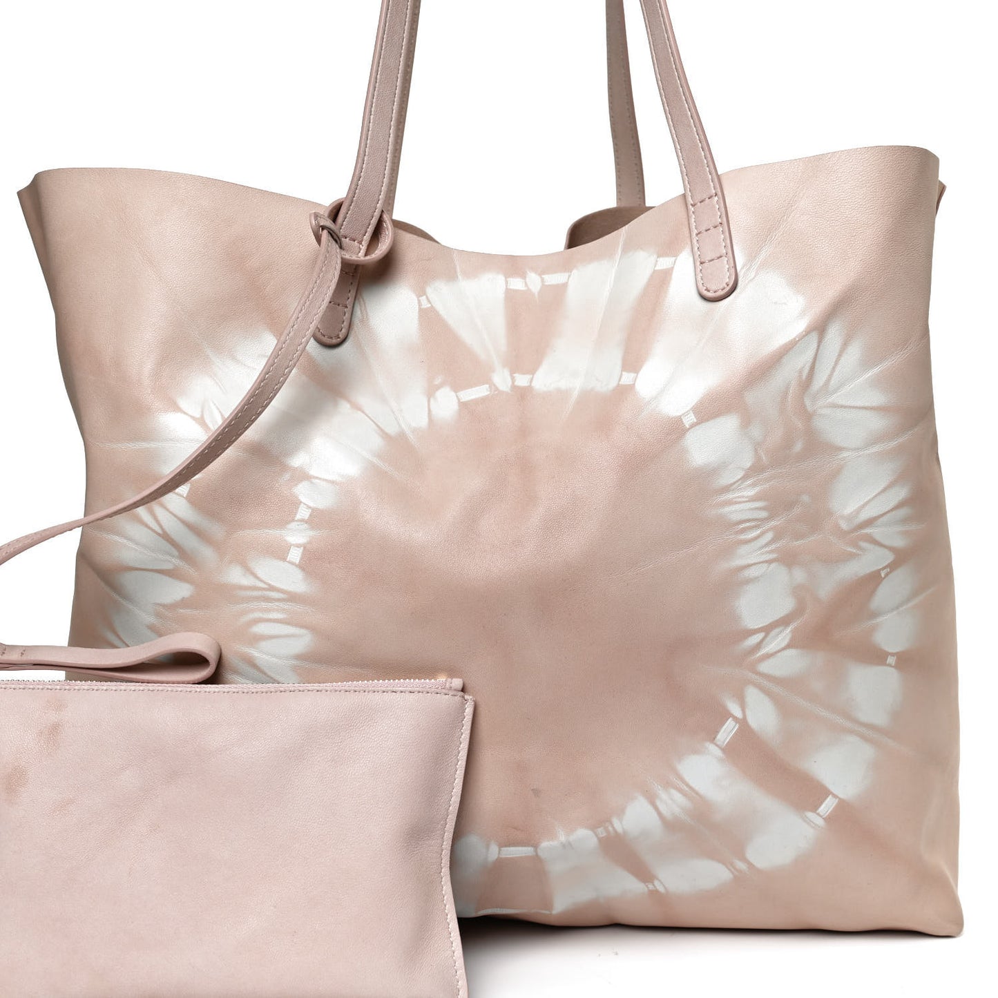 Lambskin Tie Dye Tote