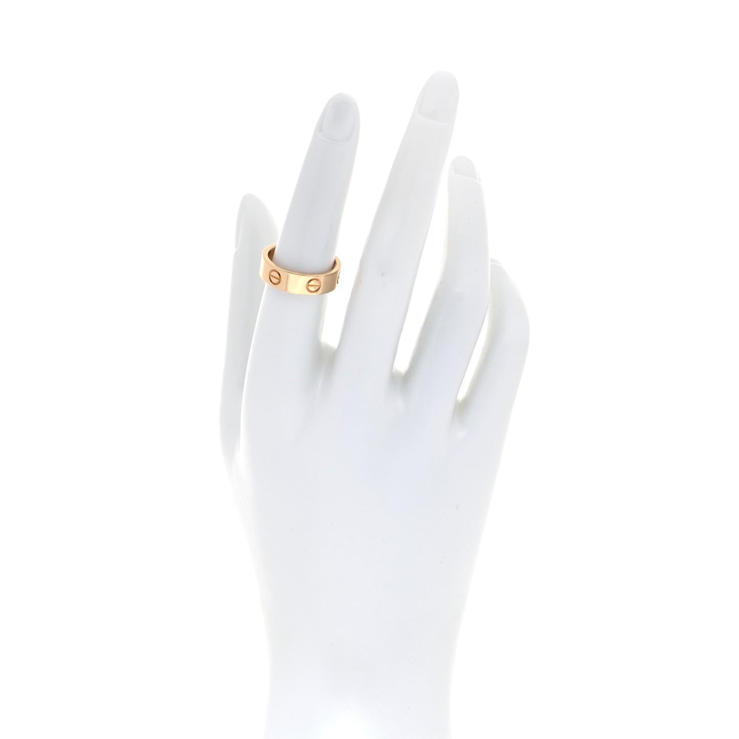 18K Yellow Gold 5.5mm LOVE Ring 54 6.75