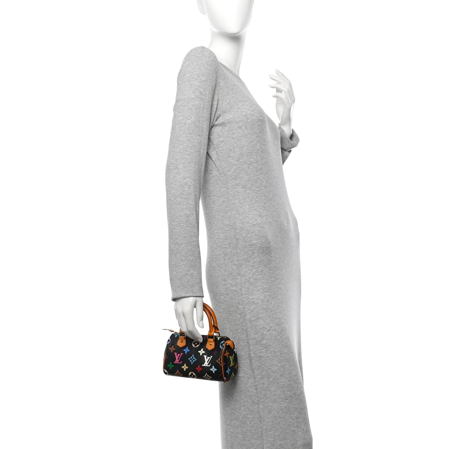 Monogram Multicolor Mini Sac HL Speedy Black
