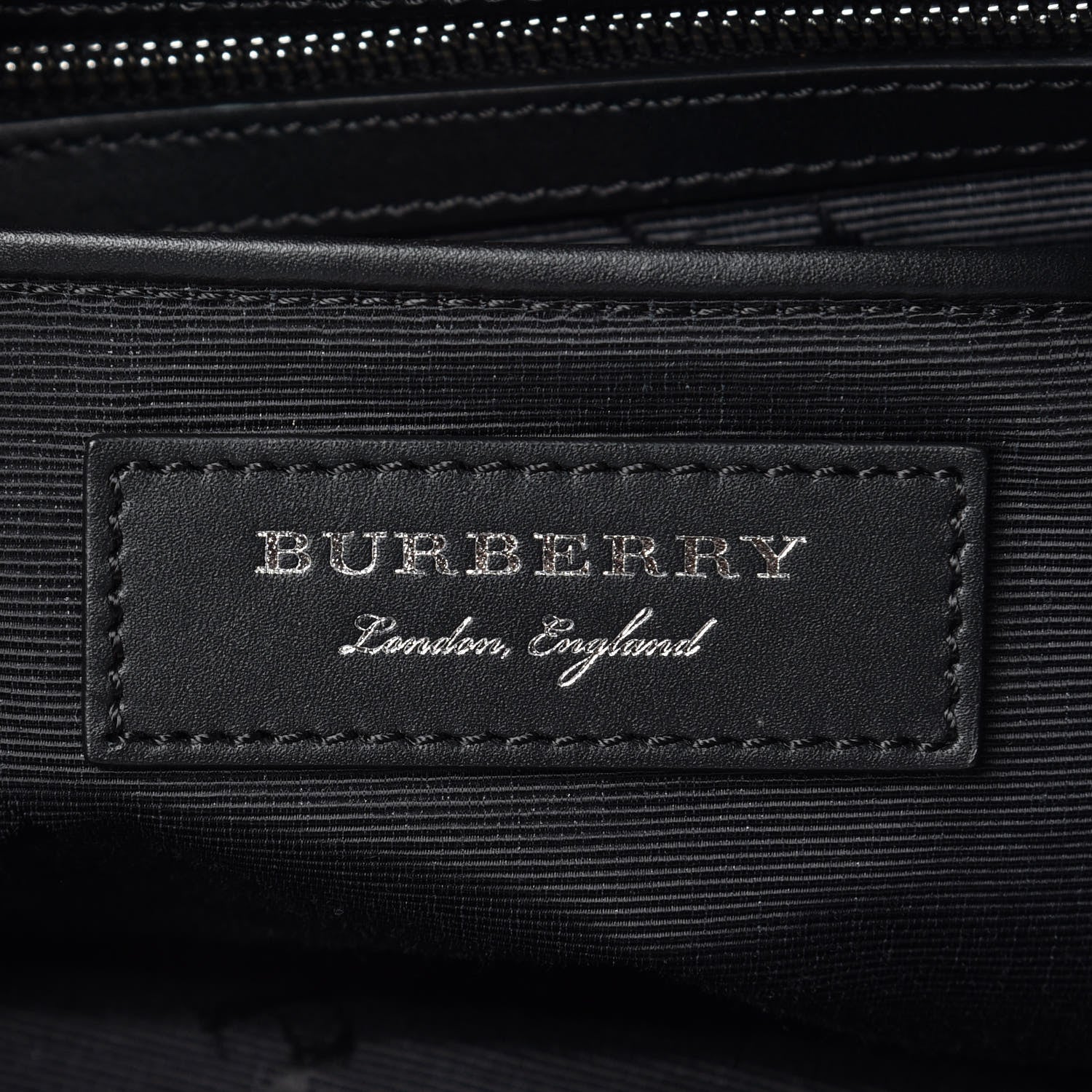 Burberry Laminated Tartan Patchwork Medium Rucksack Backpack Military Red 6 of 9