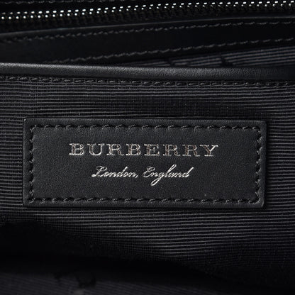 Burberry Laminated Tartan Patchwork Medium Rucksack Backpack Military Red 6 of 9